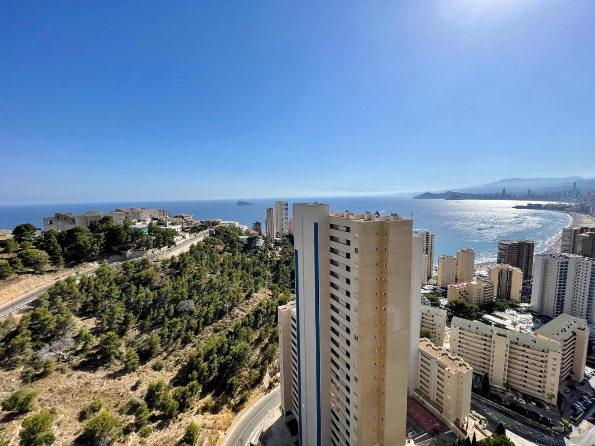 Lujoso Apartamento Con Vistas Al Mar En Mirador Del Mediterraneo By Gestaltur Benidorm Exterior foto